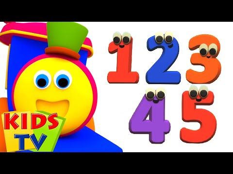 Bob számok vonat | oktató videók gyerekeknek | óvodai rajzfilmek | Kids Tv Hungary | Baba zene