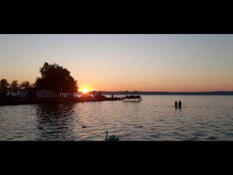 A legszebb naplemente – Naplemente – Balaton – Siófok – Aranypart – Nyaralás – 2021 – Beach