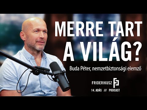 MERRE TART A VILÁG? Buda Péter, nemzetbiztonsági elemző / a Friderikusz Podcast 14. adása