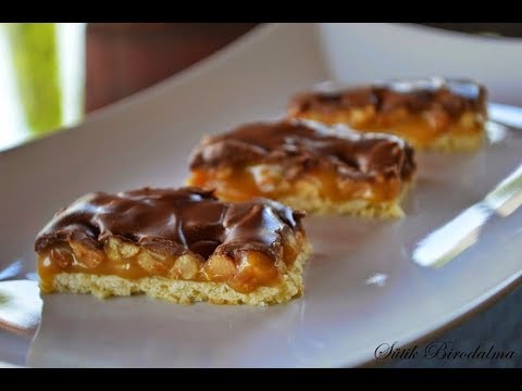Snickers szelet elkészítése recepttel – Sütik Birodalma