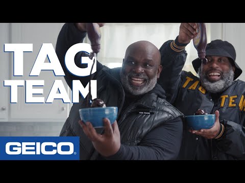 Tag Team Helps With Dessert – GEICO Insurance