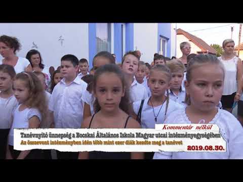 Hajdúnánási Televízió: Tanévnyitó a Bocskai Iskola Magyar úti intézményegységében 2019.08.30.