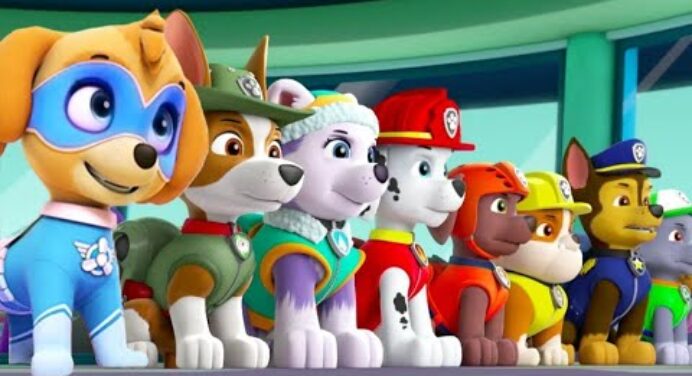 PAW Patrol - A Day in Adventure Bay - Zuma & Rubble & Rocky - Nick. Jr HD  @PawPawGo 