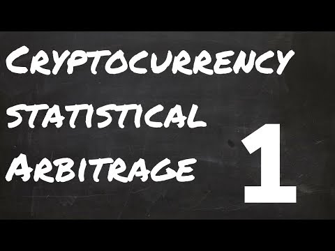 Cryptocurrency statistical arbitrage | Part 1