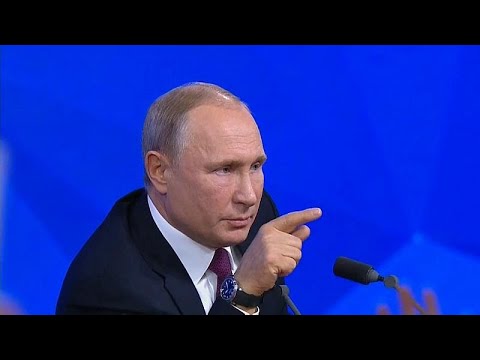 Az euronews riporterének kérdésére is válaszolt Putyin