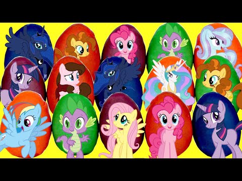 Discovering My Little Pony MLP Playdoh Egg Toy Surprises