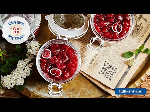 Mautner Zsófi receptje – Házi cseresznyelekvár