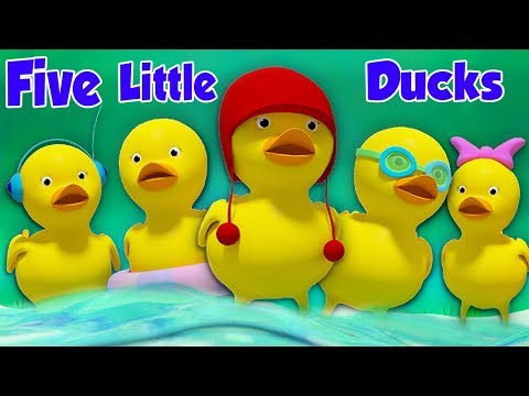 öt kis kacsa | Gyerek Dalok Magyarul | Five Little Ducks | Kids Tv Hungary