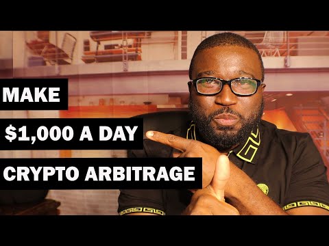 Make $1,000 A Day with CRYPTO ARBITRAGE |  WASH RINSE REPEAT | Financial Freedom with CJ