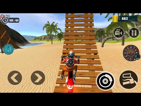 Motocross Beach Bike Stunt Racing 2018 / Motor Racer Games / Android Gameplay FHD #2