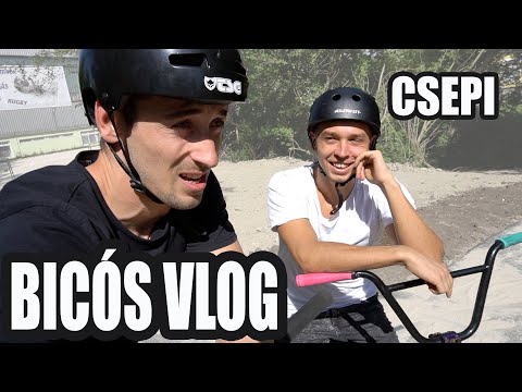 BICIKLIS VLOG CSEPIVEL!! | Pump track, trükkök, cyberjump |