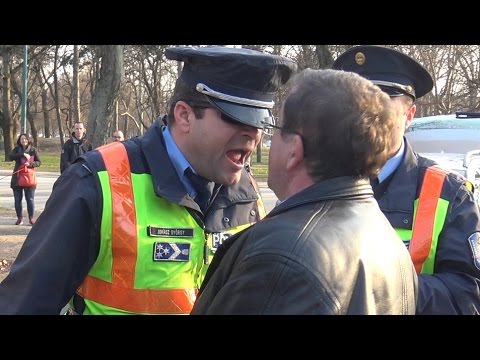 Illés Zoltán vs. rendőr