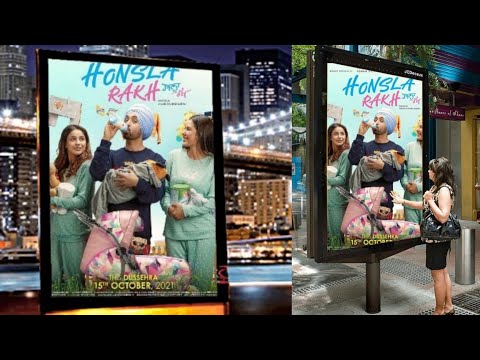 honsla rakh movie poster in USA canada Punjab Delhi Waoo ❤️