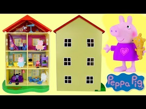 Peppa Pig Family Home Construction Building! One Hour Long!