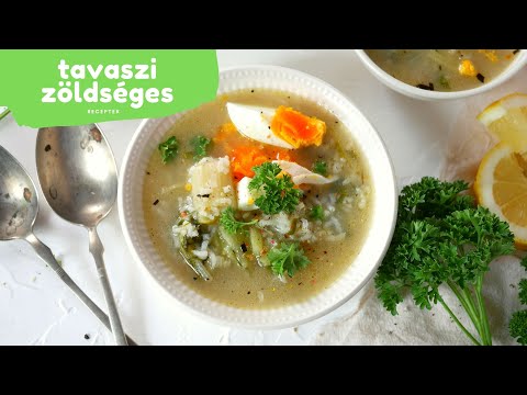 TAVASZI gyors receptek 2 – mángold leves és rakottas + sütőben sült spárga sonkával és sajttal!