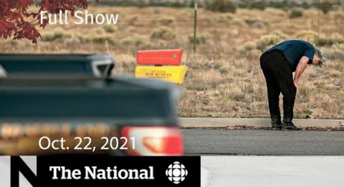CBC News: The National | Alec Baldwin prop gun shooting, Kids’ vaccines, Supply chain woes