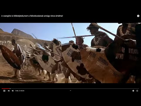 ZULU – angol háborús filmdráma