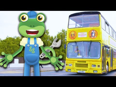 Gecko’s Real Vehicles – Trucks, Buses, Excavators, Diggers | Trucks For Kids | Kids Videos