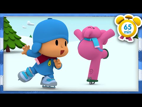 POCOYO MAGYARUL – ️⛸️JÉGKORCSOLYA ️⛸️ | [65 perc] Teljes Epizódok | Rajzfilm gyerekeknek