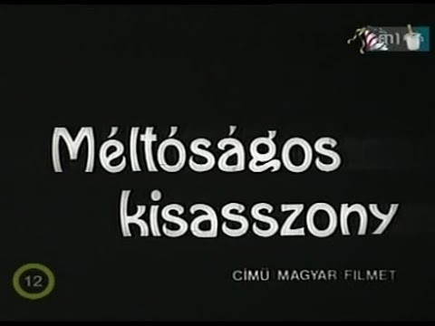 Méltóságos kisasszony  Magyar film 1936 Csortos Gyula    [VP-HD]