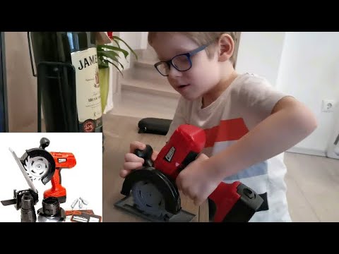 Szerszámok gyerekeknek – Galaxy játék csiszoló és a VR Googgles szemüveg