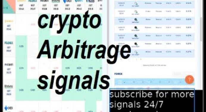 🔴Crypto Arbitrage free signals LIVE