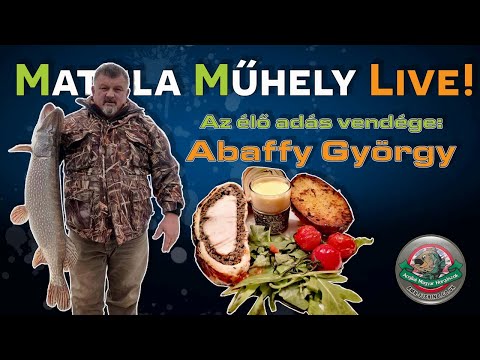Matula Műhely Live! – Abaffy Györggyel | Balatoni horgászat, Süllő, Wellington süllőfilé