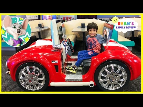 Chuck E Cheese Family Fun Indoor Kids Play Area with Ryan’s Family Review