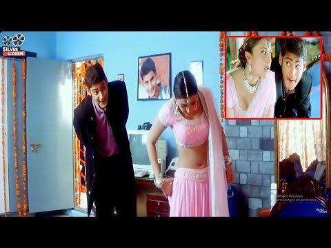 Sakshi Sivanand And Mahesh Babu Romantic Comedy Scene | Yuvaraju Movie Scenes | Silver Screen Movies