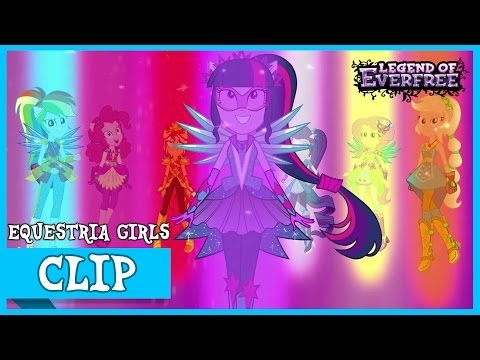 The Mane 7 Defeat Gloriosa | MLP: Equestria Girls | Legend of Everfree! [HD]