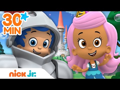 Bubble Guppies 30 Minute FairyTale Adventure Marathon! | Music & Games | Nick Jr.