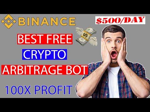 crypto arbitrage | make $500 per day with free bot | cfolo