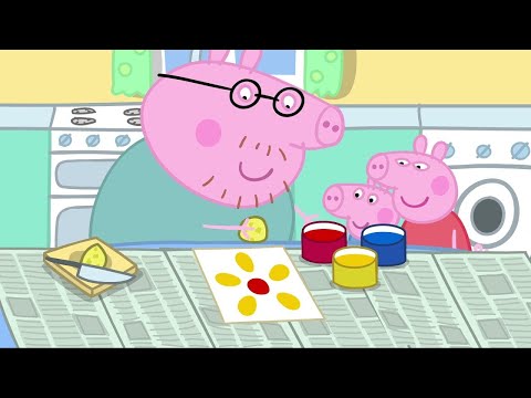 Peppa Malac | A játéktartó | Rajzfilmek