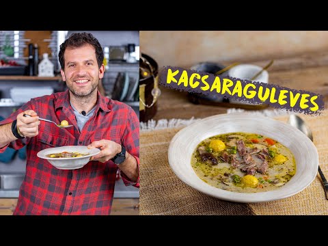 Gombócos KACSARAGULEVES családi recept alapján 🦆🍲