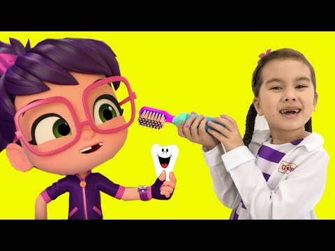 Dos McStuffins and Shimmer and Shine teach Abby Hatcher brush their teeth. Abby Hatcher Full Episode