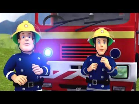 Tűzoltó Sam | Menteni a szakadéktól | 1 órás összeállítás | Sam a tűzoltó Mese