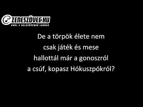 Hupikék törpikék főcímdal (szöveggel – lyrics video)