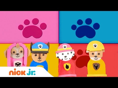 Pinkie Pal Puppets | PAW Patrol “Pup Pup Boogie” Music Video | Stay Home #WithMeNick Jr.