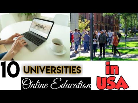 10 Universities in USA Offering Top Distance Education||Online Universities in USA||Online Education