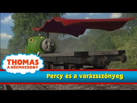 Thomas, a gőzmozdony S08E26 | Percy és a varázsszőnyeg