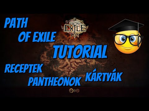 [HUN] 💡 Path of Exile – Tutoriál kezdőknek – Vendor receptek, Divination kártyák, Pantheon rendszer