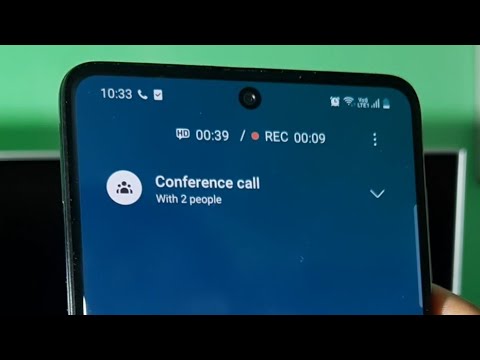 How to make Conference call in Samsung galaxy A52