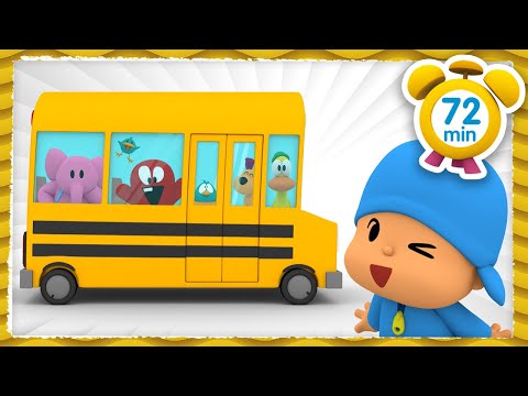 POCOYO MAGYARUL – 🚌UTAZZUNK BUSSZAL🚍 | [72 perc] Teljes Epizódok | Rajzfilm gyerekeknek