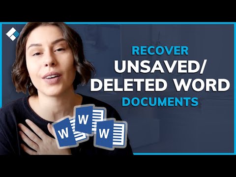 Word File Recovery Solution | How to Recover Unsaved/Deleted Word Documents on Windows?