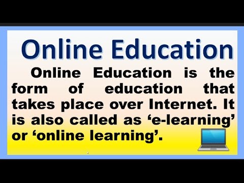 Online Education Advantages and disadvantages essay or speech on Online classes | Smile please world