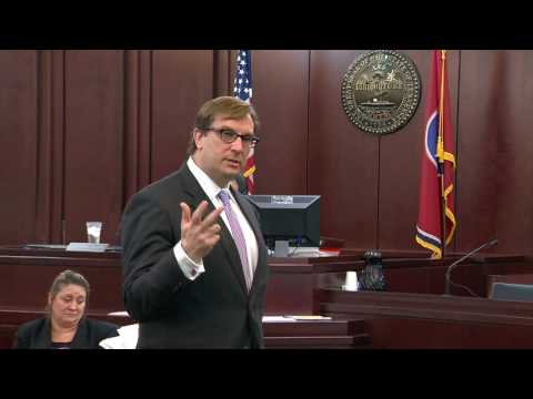 Defense lawyer Worrick Robinson delivers closing arguments in Vandy rape case