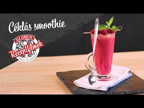 Globus Receptek: Céklás-málnás-mentás smoothie