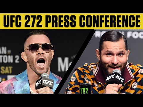 UFC 272 Press Conference | ESPN MMA