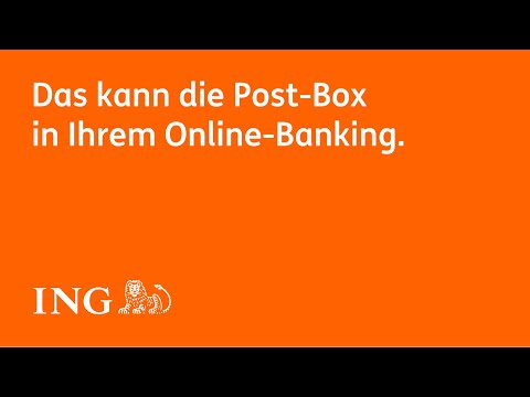 Das kann die Post-Box in Ihrem Online-Banking.
