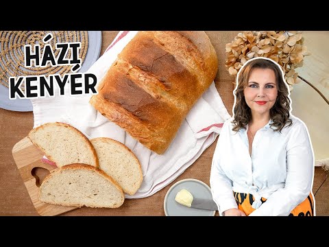 Pihe-puha fehér kenyér recept öregtésztával ◾ KENYÉRSÜTÉS HÁZILAG
